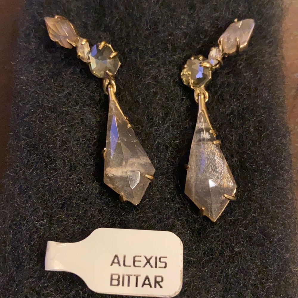 Alexis Bittar quartz earrings